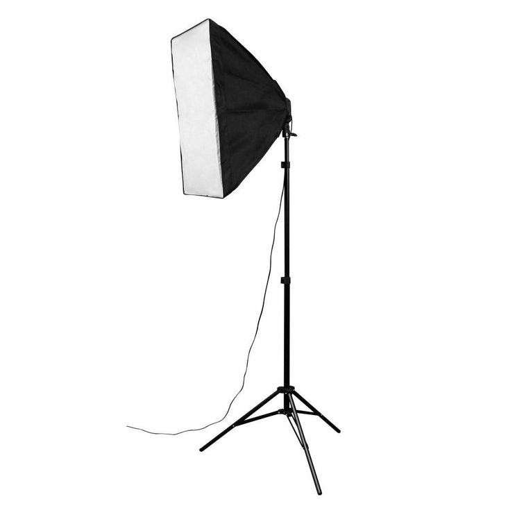 Hypop Double Rectangle Softbox Kit (Includes: Backdrop Stand & Paper Roll)