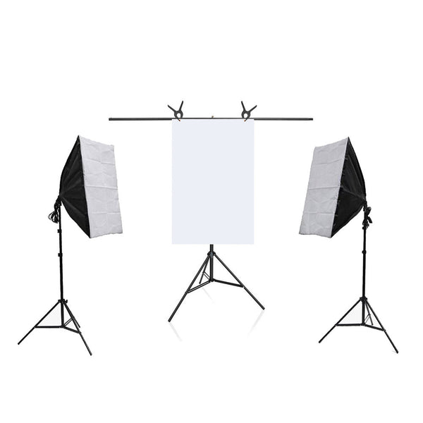 Starter Product Photography Lighting Kit With Monochrome Backdrop Hypop