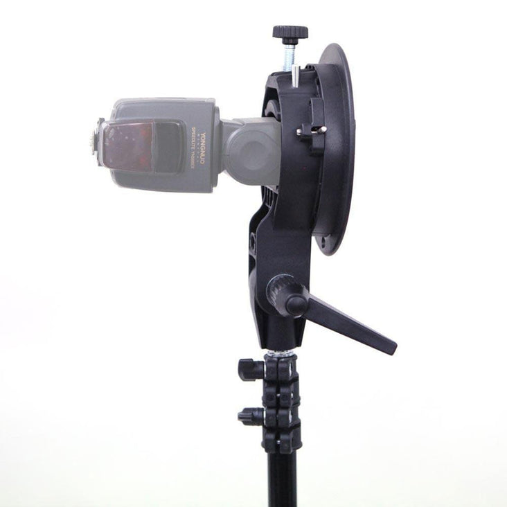 Strobist Elinchrom Mount S-Type Bracket Off Camera Flash Speedlite Kit (Modifiers Optional, Speedlite Excluded) - Bundle