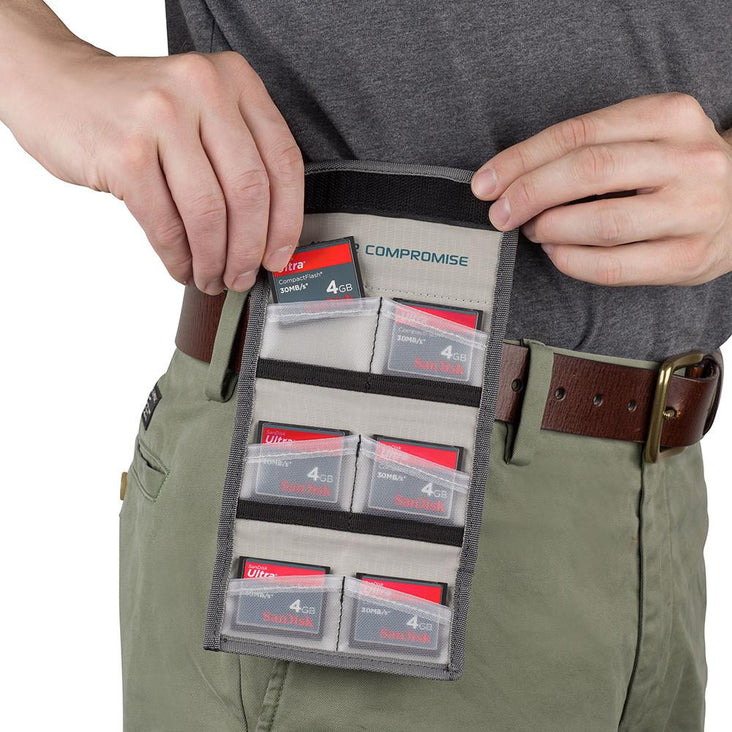 Tenba Tools Reload CF 6 Card Wallet — Grey