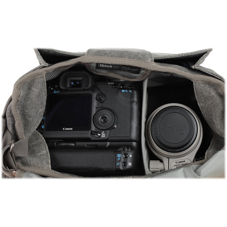 Think Tank Retrospective 20 Shoulder Camera Bag - Pinestone Gray