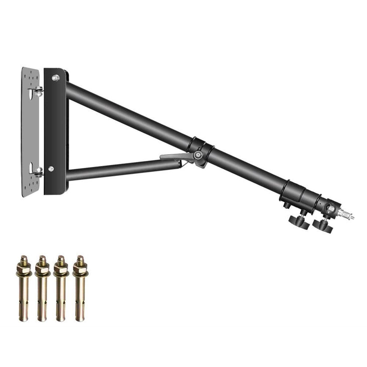 Ceiling / Wall Mount Boom Arm Bracket for Photography Lighting & Ring Light (No Light)