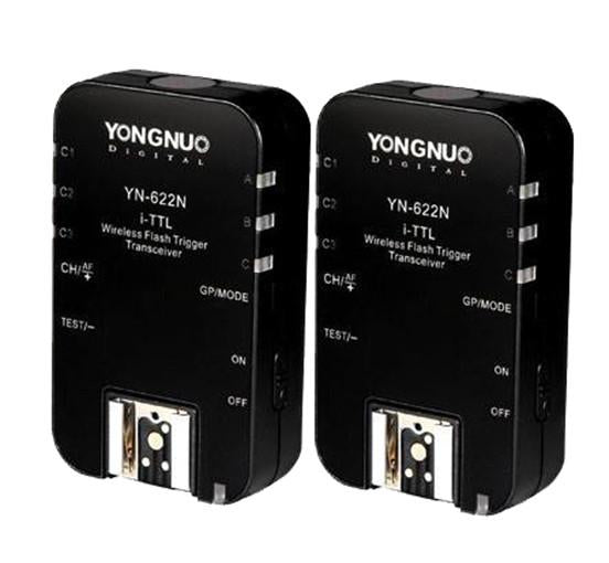 Yongnuo YN622N i-TTL Wireless Flash Trigger Transreceiver for Nikon (Pair)