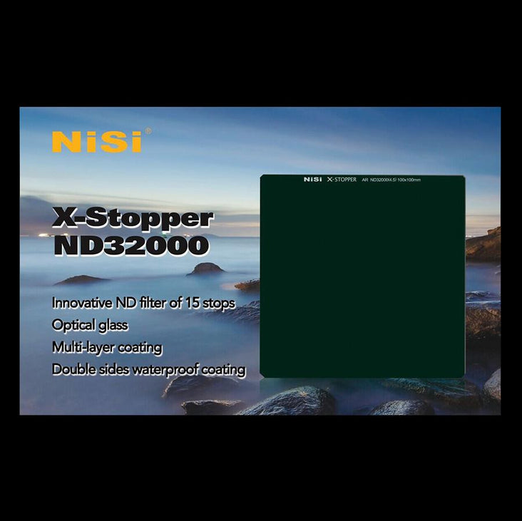 NiSi ND32000 15-Stop ND 4.5 X-Stopper Neutral Density Filter