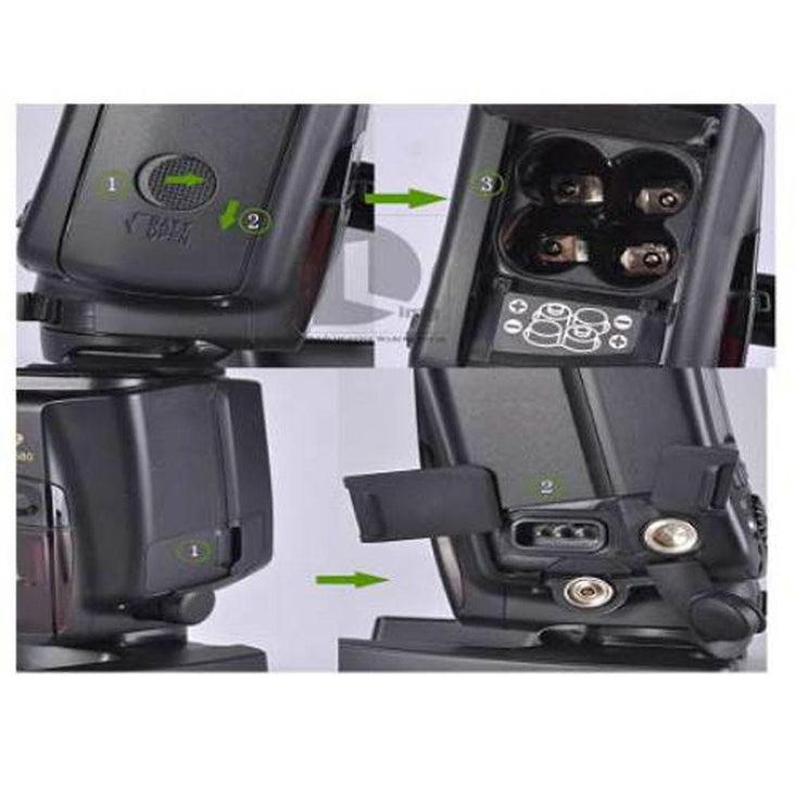 Voeloon V200 Profesional Flash Speedlite for Canon and Nikon