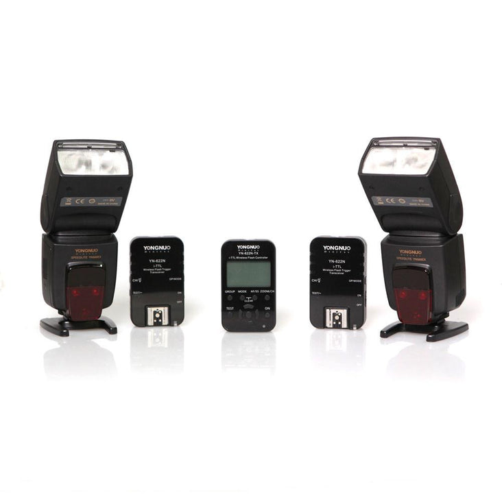 Yongnuo Complete Wireless TTL HSS Flash Control Kit For Nikon