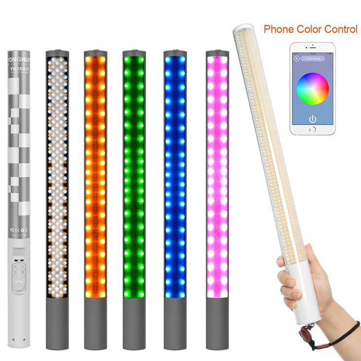 Yongnuo YN360II 3200K-5500K Bi-Colour LED Ice Stick Light Wand