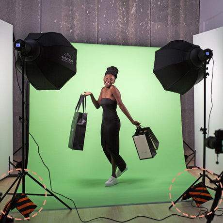 Triple Softbox Lighting Kit | Continuous Light Kit | Hypop