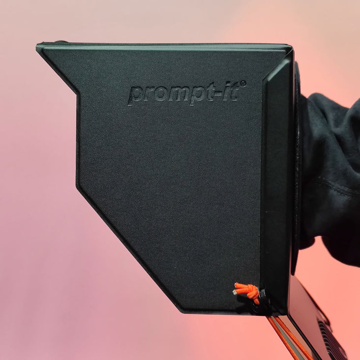Prompt-it® FLEX 2-in-1 Teleprompter On-stage / On-camera with Mount