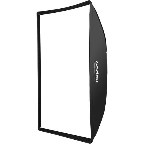 Godox Rectangular Softbox Godox 80x120cm Large Collapsible Rectangle Softbox with Grid (Bowens ...