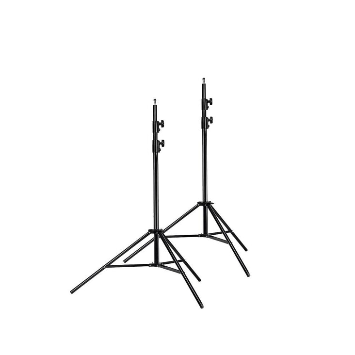 2-Pack 280cm Heavy Duty Light Stands - Bundle