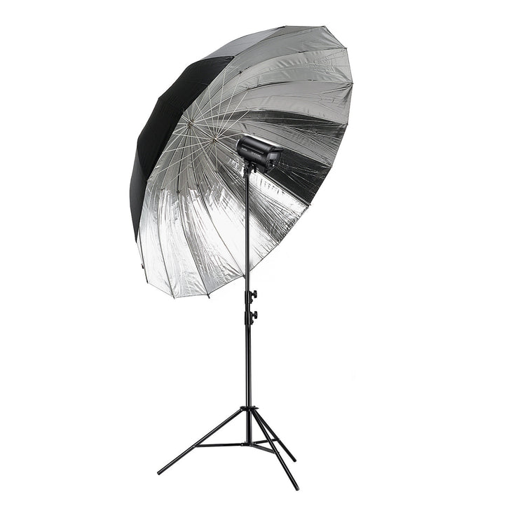 Godox 'Headshot Essentials' Flash Strobe with Parabolic Umbrella Lighting Kit - Bundle
