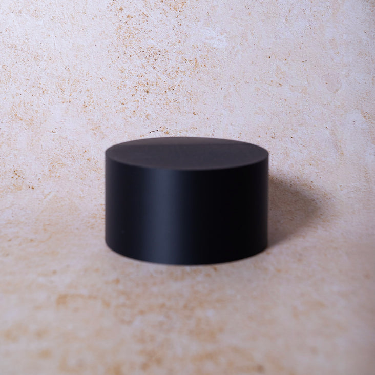 Spectrum PRINT.PROPS Styling Photography Prop - Cylinder - 100x100x60mm (Midnight Black)