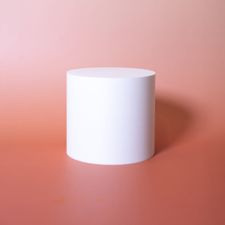 Spectrum PRINT.PROPS Styling Photography Prop - Cylinder - 100x100x100mm (Matte White)