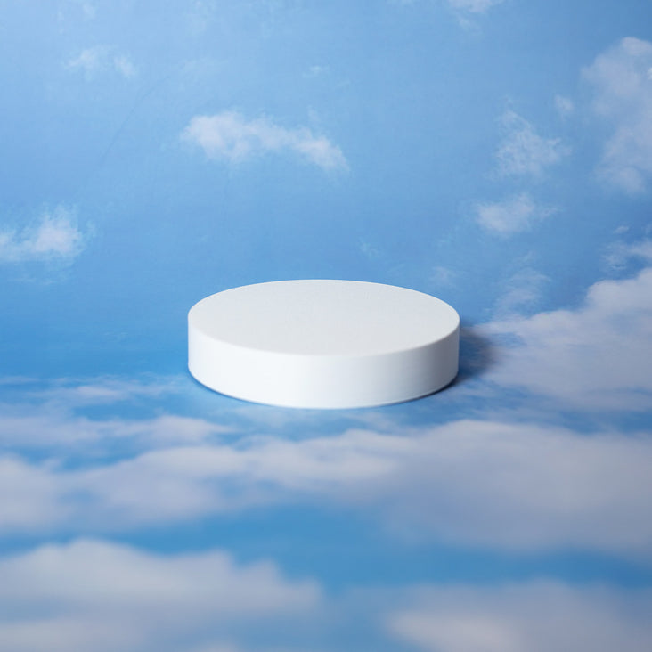 Spectrum PRINT.PROPS Styling Photography Prop - Cylinder - 100x100x20mm (Matte White)