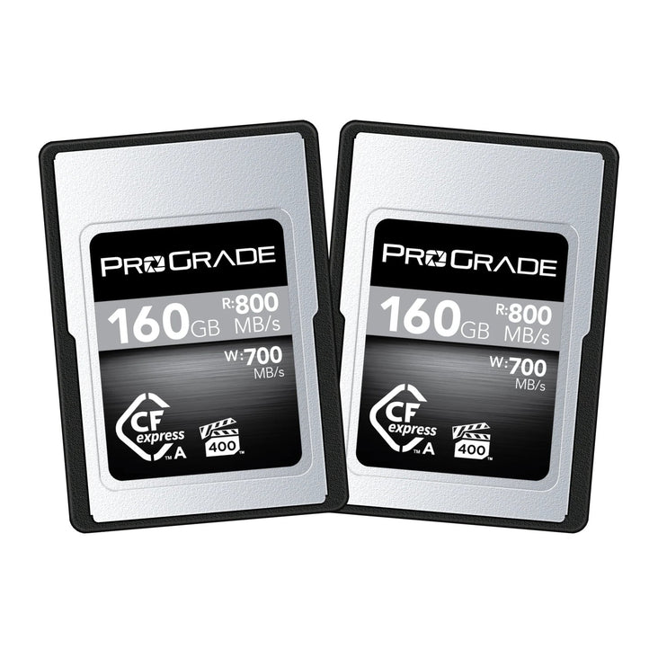 ProGrade Digital 160GB CFexpress™ 2.0 Type A Memory Card - 2 Pack (Cobalt)
