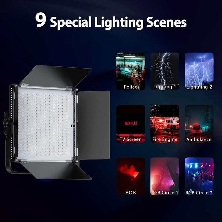 Pixel Professional K80C RGB LED Video Light