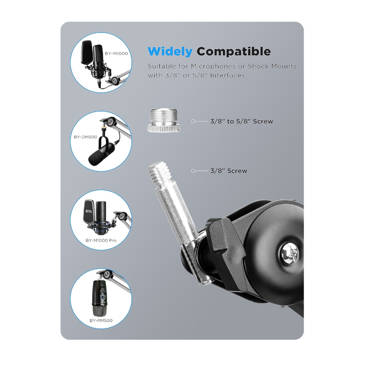 BOYA BY-BA20 Spring Loaded Suspension Arm