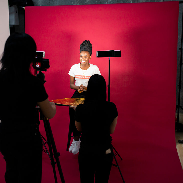 9" LED Photography Video DIY Studio Lighting Kit - Crystal Luxe (No Battery And Charger) - Bundle