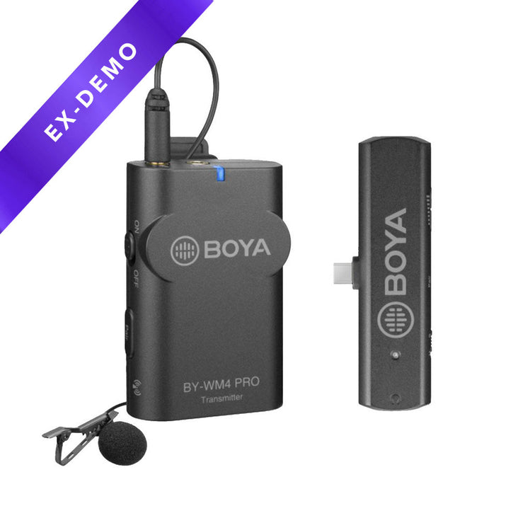 Boya BY-WM4 Pro-K5 Wireless Microphone System for Android and Type-C (DEMO STOCK)