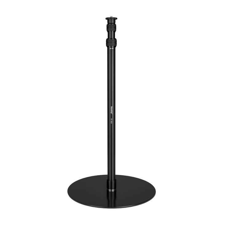 Black MANBILY 203cm Round Base Monopod Light Stand