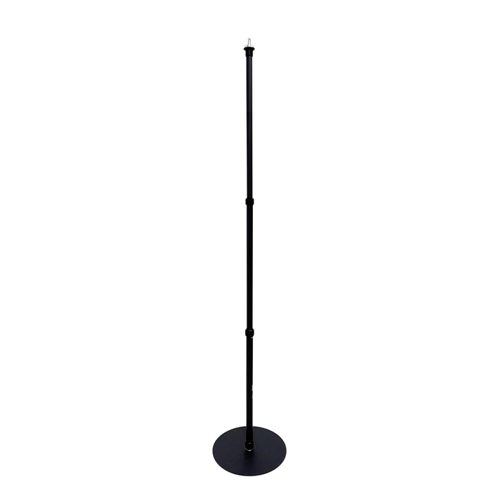 Black MANBILY 203cm Round Base Monopod Light Stand