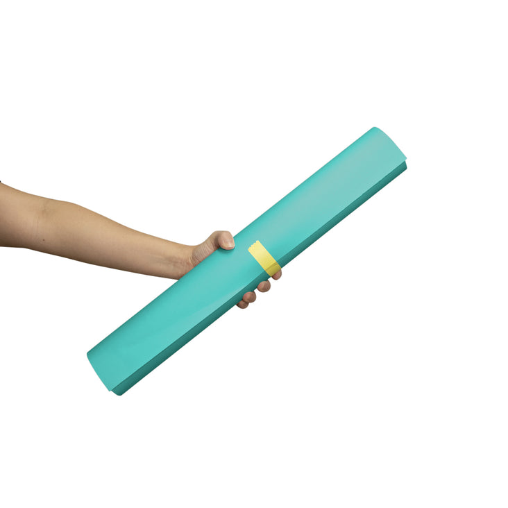 Spectrum 50cm Non Reflective Seamless Paper Roll Backdrop Offcuts - Aquamarine Blue