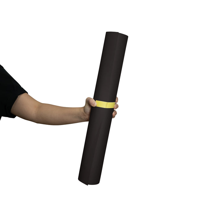 Spectrum 50cm Non Reflective Seamless Paper Roll Backdrop Offcuts - Badabing Black