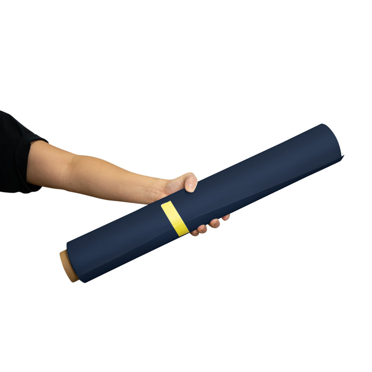 Spectrum 50cm Non Reflective Seamless Paper Roll Backdrop Offcuts - Japanese Denim Blue