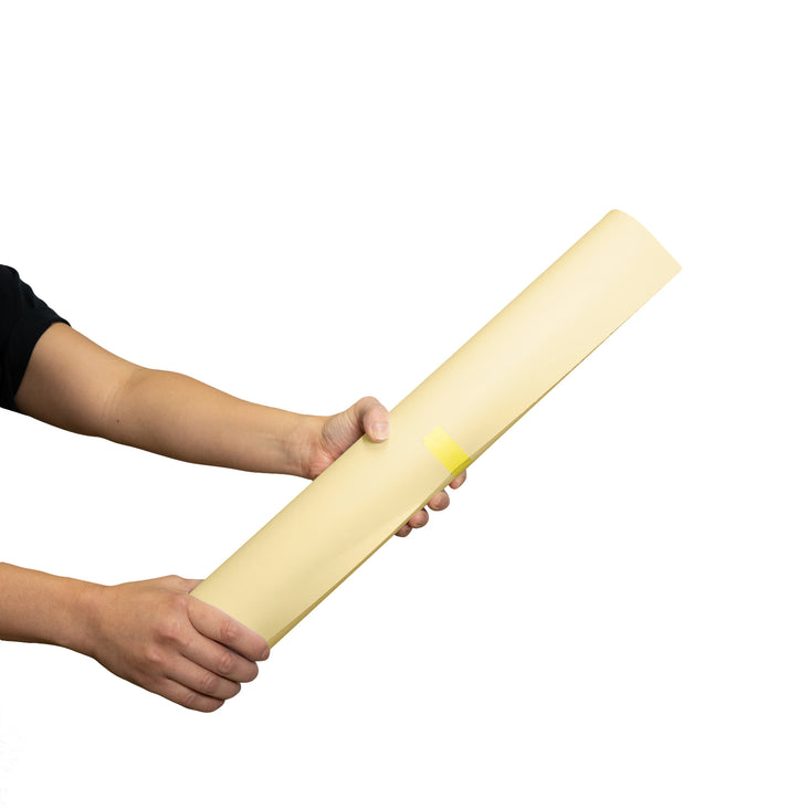 Spectrum 50cm Non Reflective Seamless Paper Roll Backdrop Offcuts - Vanilla Bean