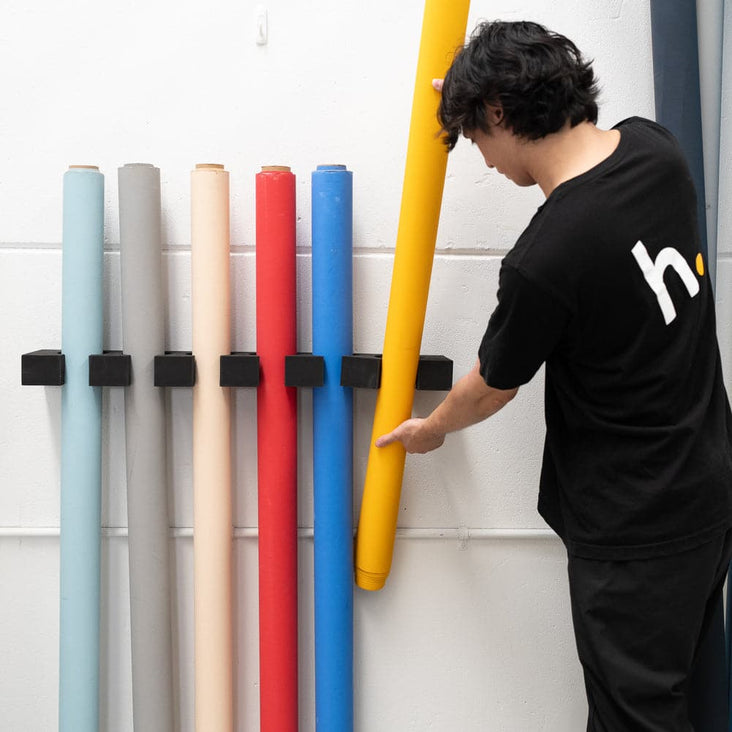 Spectrum Foam Paper Roll Storage Rack for PVC / Paper Rolls