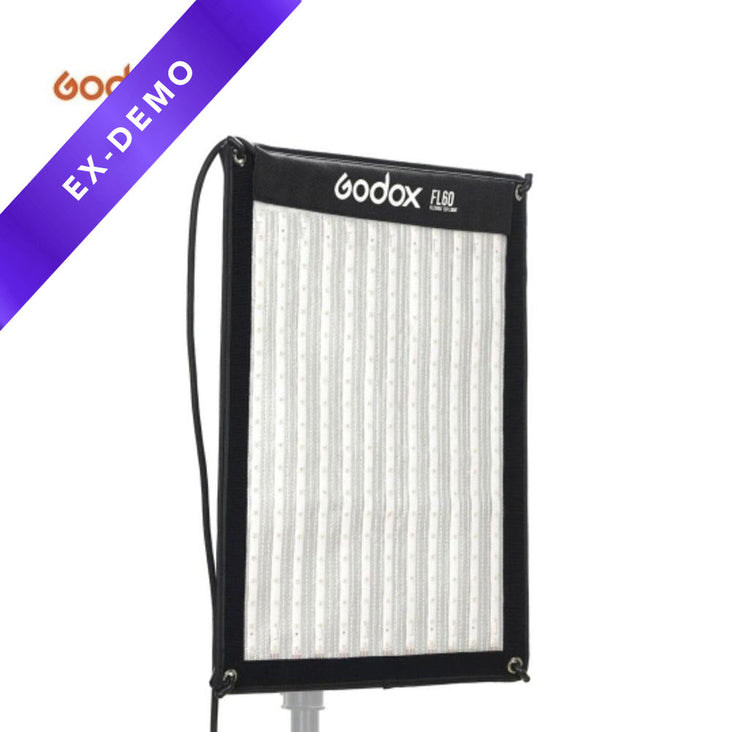 Godox FL60 60W Flexible LED Video Light 3300-5600K Bi-Colour Foldable Light (DEMO STOCK)