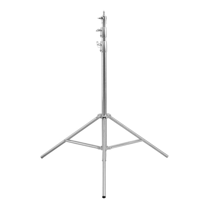 Spectrum 280cm Heavy Duty Air Cushioned Light Stand (Silver)