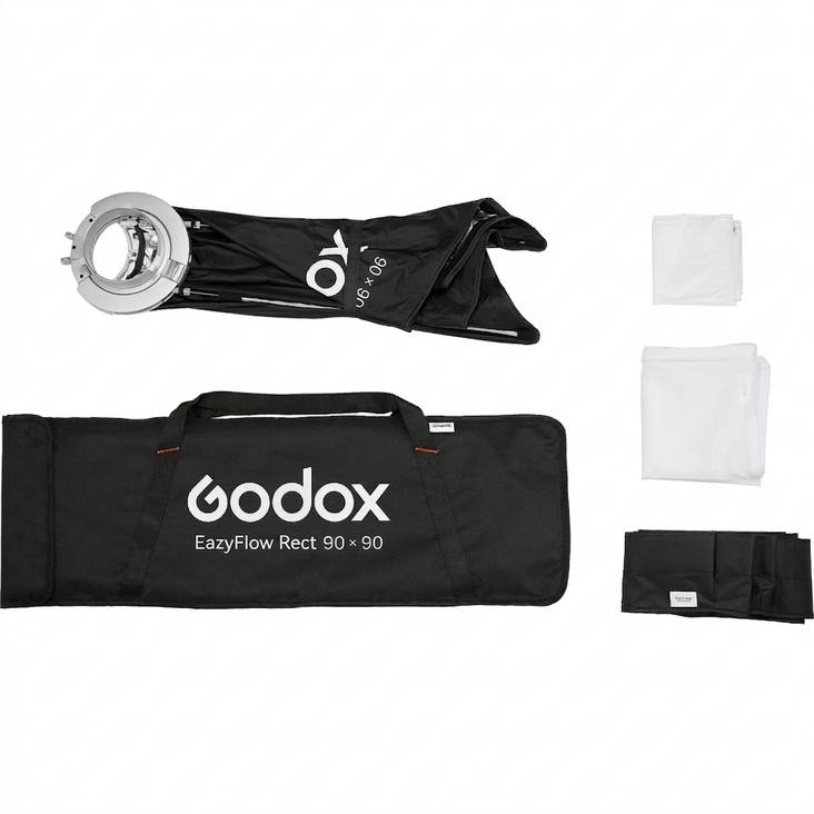 Godox EazyFlow Rect Foldable Softbox (90 x 90cm)