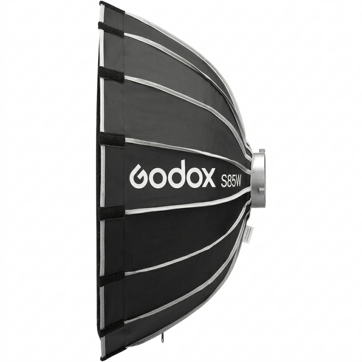 Godox S85W 85cm Quick Release Umbrella Softbox with Bowens Mount (White Interior)