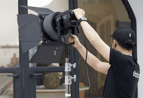 Godox M300D Pro Continuous Key Light Video Kit - Bundle