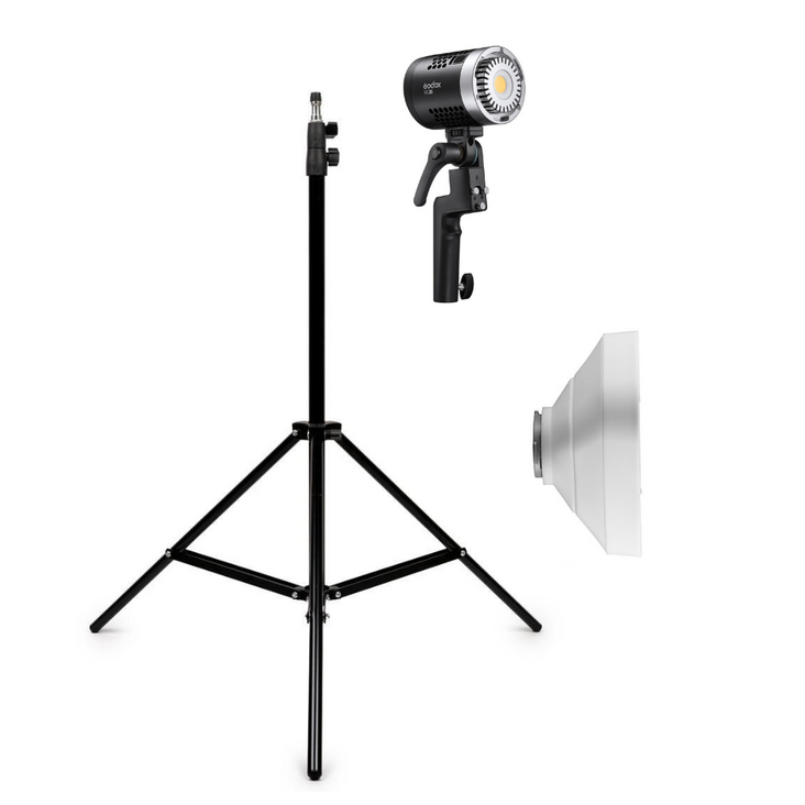 Godox ML30 Tabletop Product Photography Kit with Soft Tent and Stand - Bundle