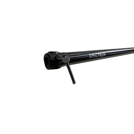 Spectrum Backdrop Telescopic Crossbar Extension Pole  Rod (120 - 300cm) - Black