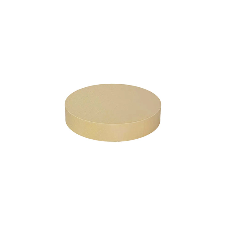 Spectrum PRINT.PROPS Styling Photography Prop - Cylinder - 100x100x20mm (Custard Mustard Beige)