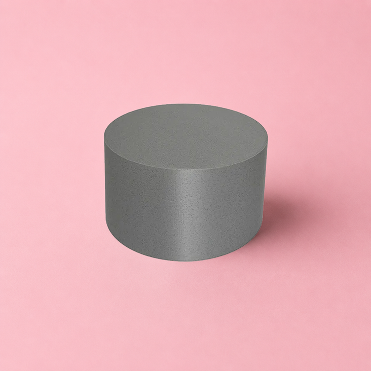 Spectrum PRINT.PROPS Styling Photography Prop - Cylinder - 100x100x60mm (Burnout Grey)