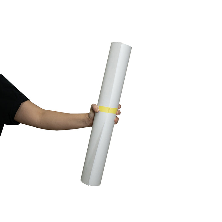 Spectrum 50cm Non Reflective Seamless Paper Roll Backdrop Offcuts - Marshmallow White