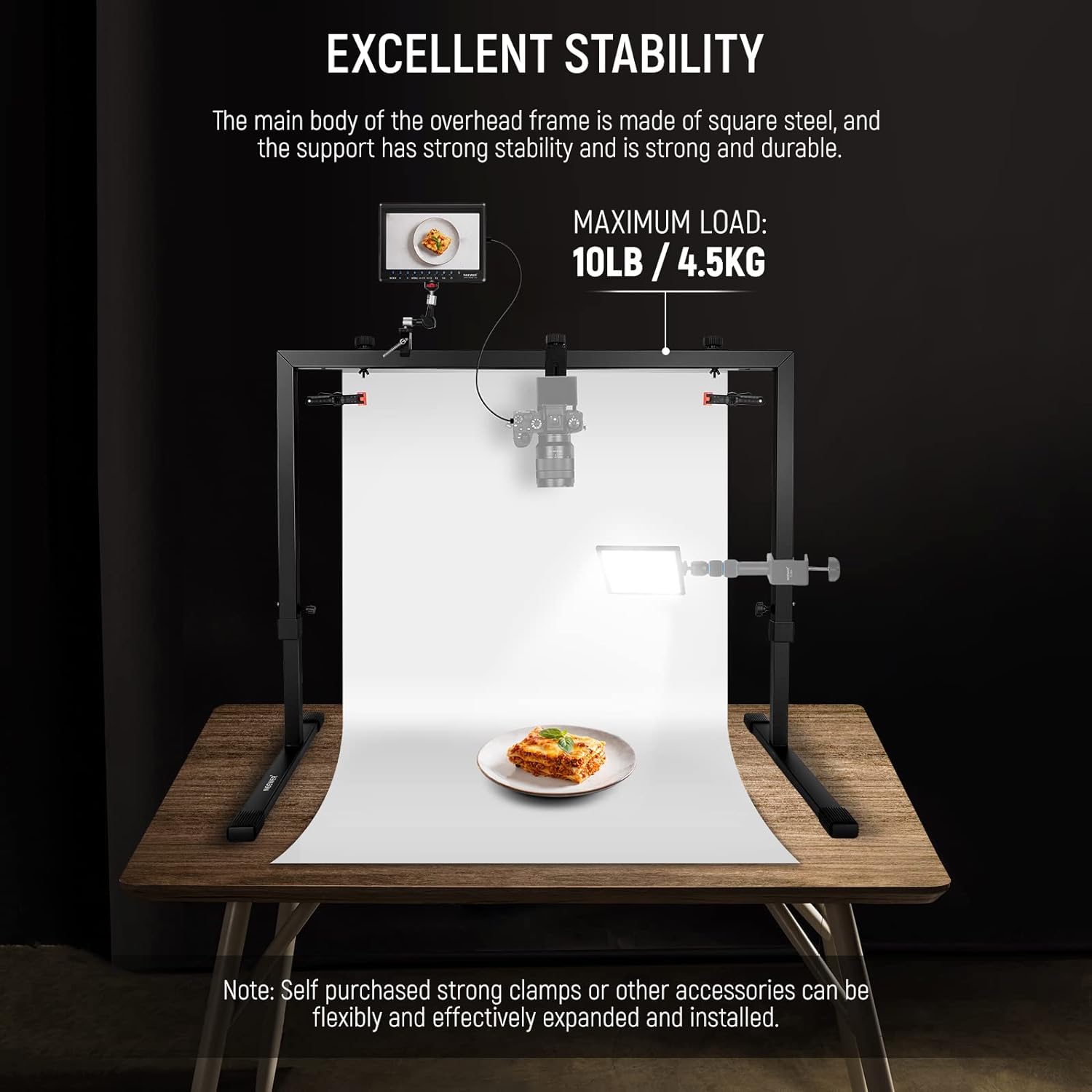 Product Photography Stand Jusmo LS15 Overhead Camera Mount - Aluminum ...