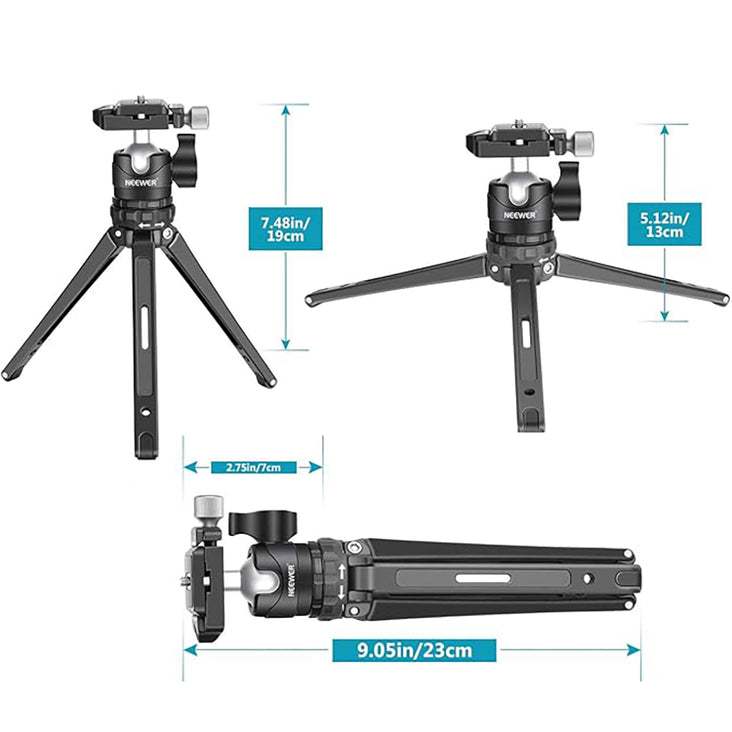 Neewer Mini Desk Tripod for iPhone and Camera