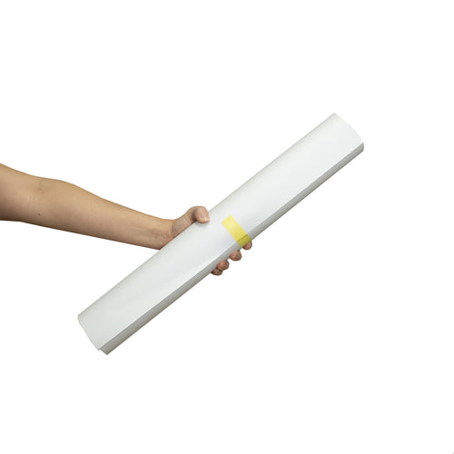 Spectrum 50cm Non Reflective Seamless Paper Roll Backdrop Offcuts - Marshmallow White