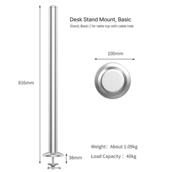 FALCAM Geartree 70cm Desk Stand Mount with Clamp Version