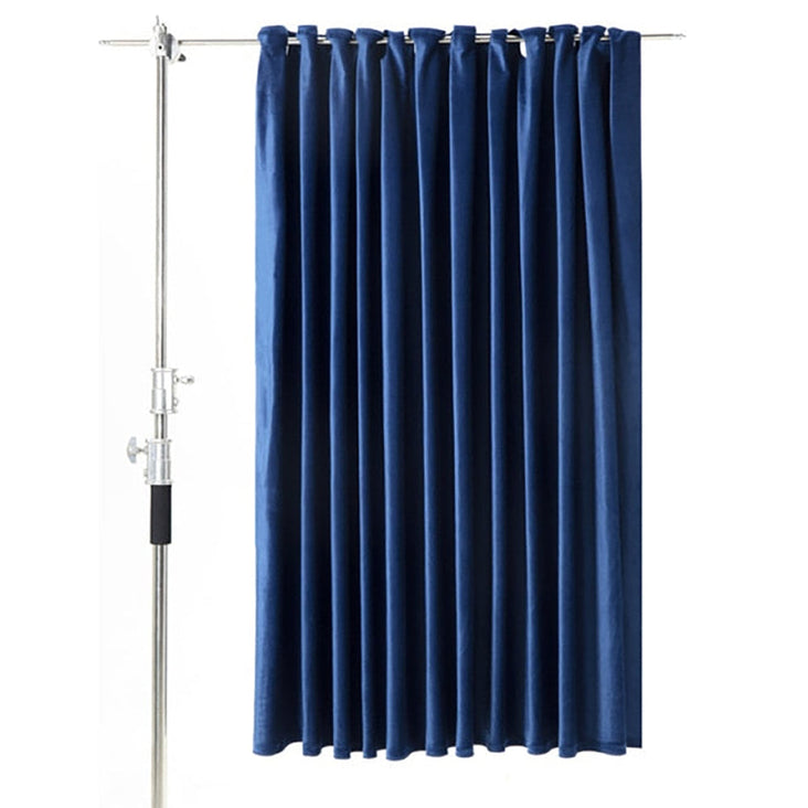 Spectrum Curtain Product Photography Backdrop 1.5m x 2m - Marine Blue
