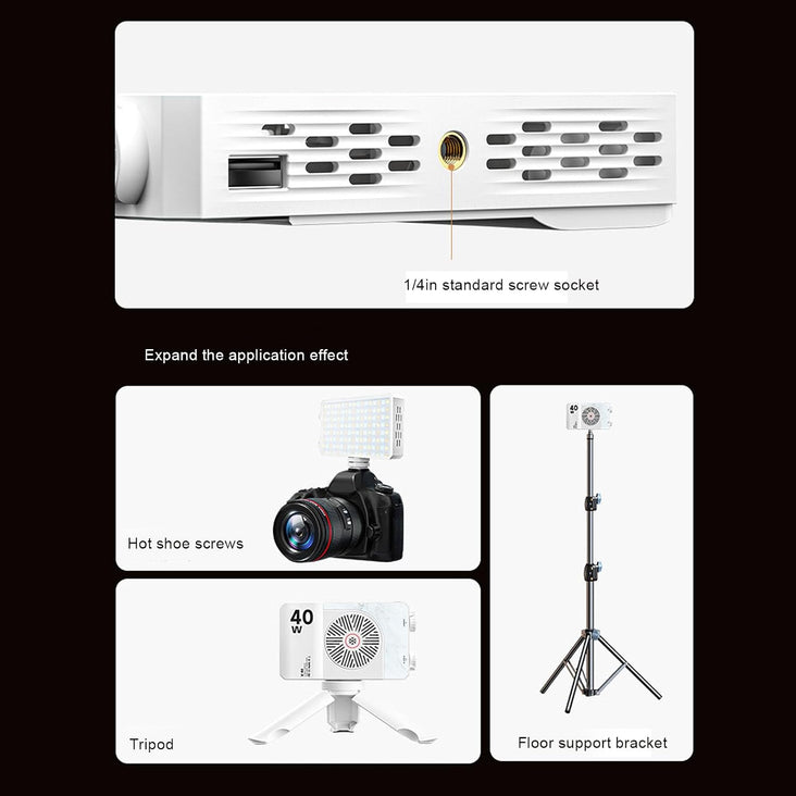 Spectrum LumiGO 40W Bi-Colour Compact Camera Fill LED Light