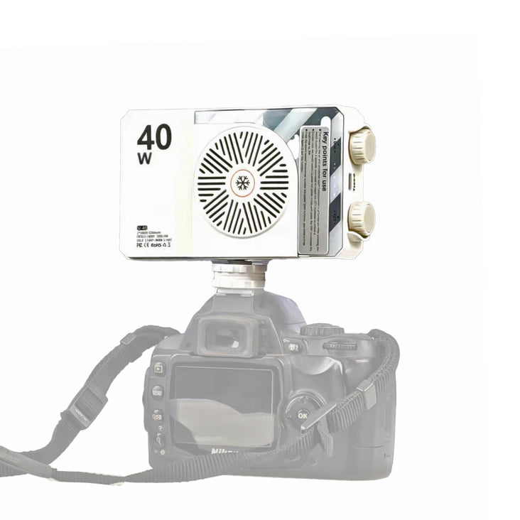 Spectrum LumiGO 40W Bi-Colour Compact Camera Fill LED Light