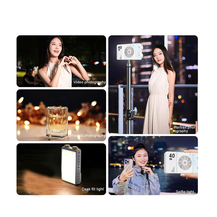 Spectrum LumiGO 40W Bi-Colour Compact Camera Fill LED Light