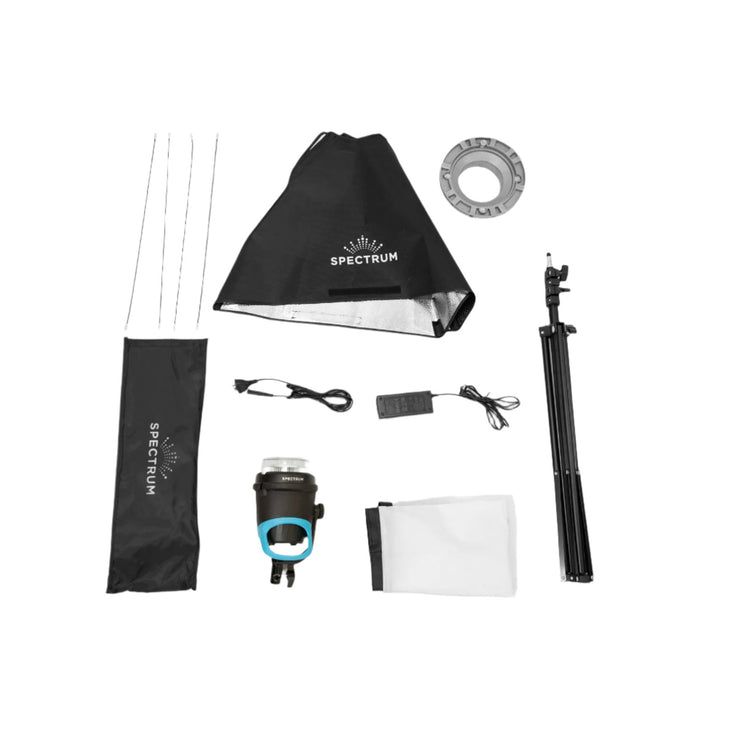 Spectrum LumiLite 60 COB 60W LED Light with Softbox (Bowens Mount)
